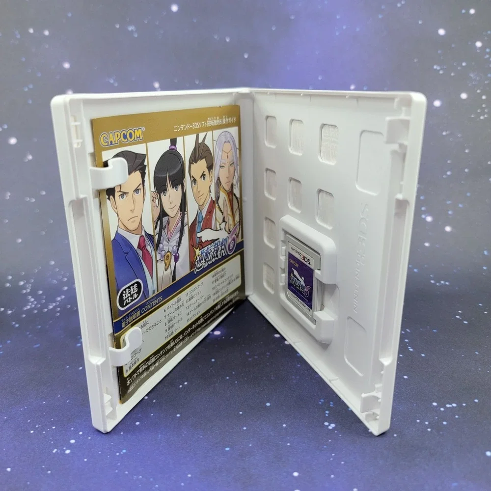 Phoenix Wright Ace Attorney 6 (Nintendo 3DS) Japanese Video Game 1603
